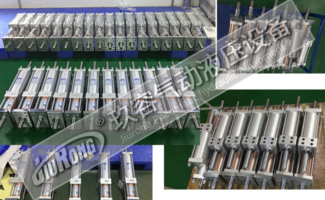 50臺3噸預壓行程可調(diào)氣液增壓缸產(chǎn)品圖